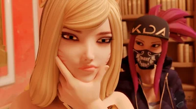 Ahri and Akali Casting in Porn [TheCount]