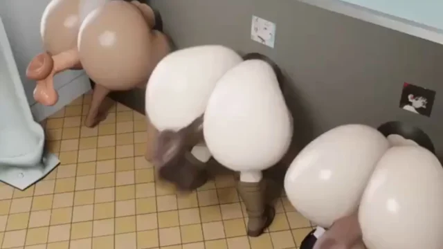 3 Sluts in Glory Hole Tags sound – 3D Hentai Short