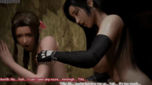 F-Tifa x Aerith
