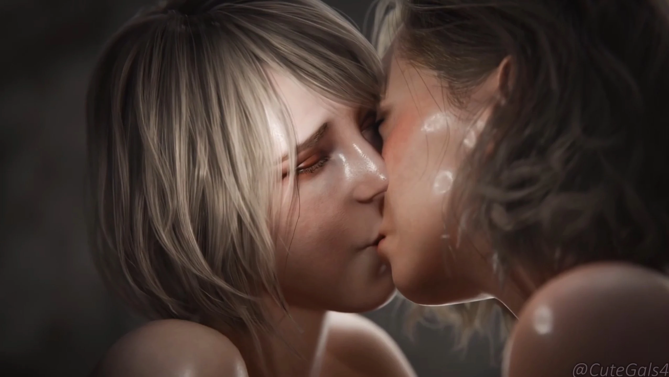 Ashley Graham & Grace Ashcroft Ashley And Grace – 3D Hentai Short