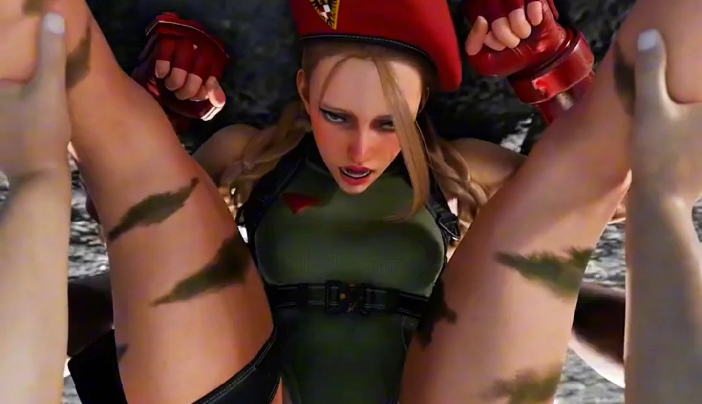 Cammy White Cammy Upside down Pussy Pounding POV – 3D Hentai Short