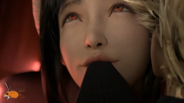 Cloud Strife & Tifa Lockhart Tifa and Cloud Christmas – 3D Hentai Short