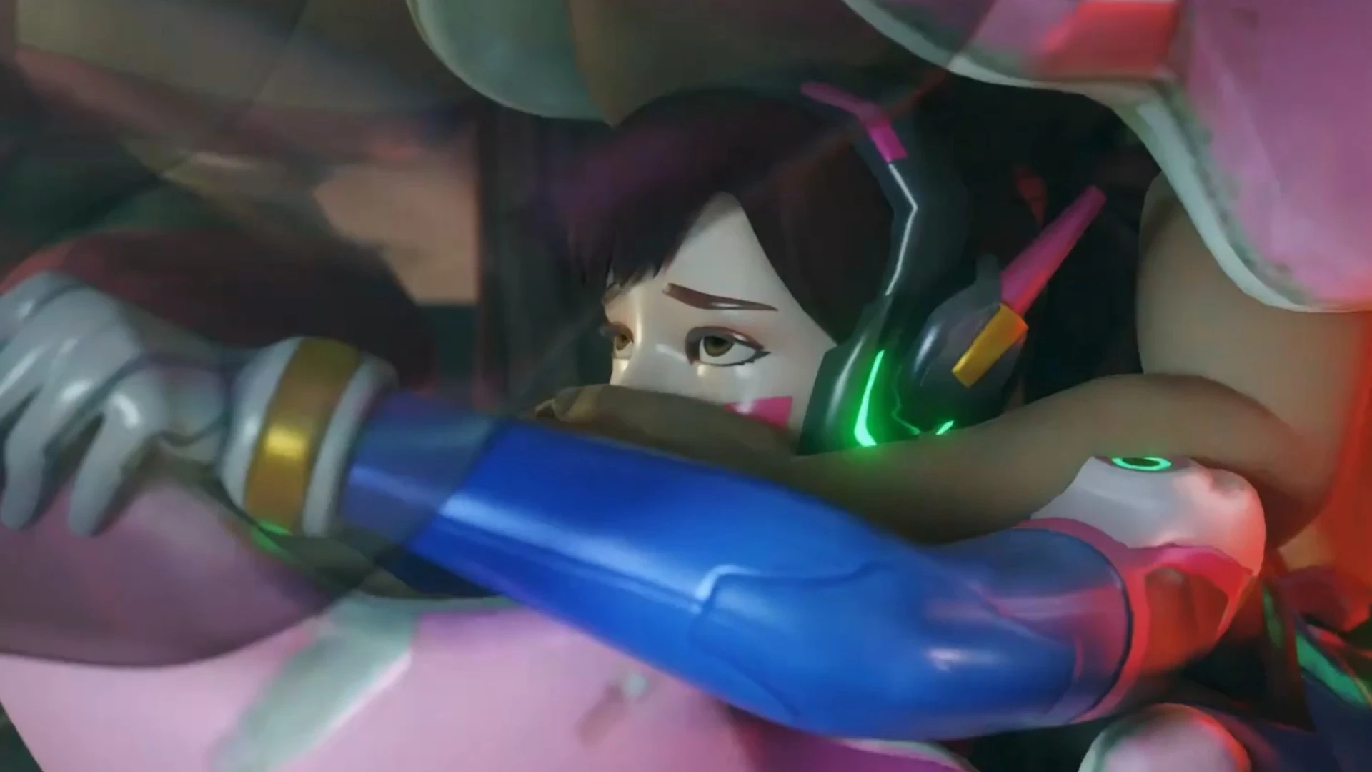 D.va Rough Stealth Fucking in Mecha – 3D Hentai Short