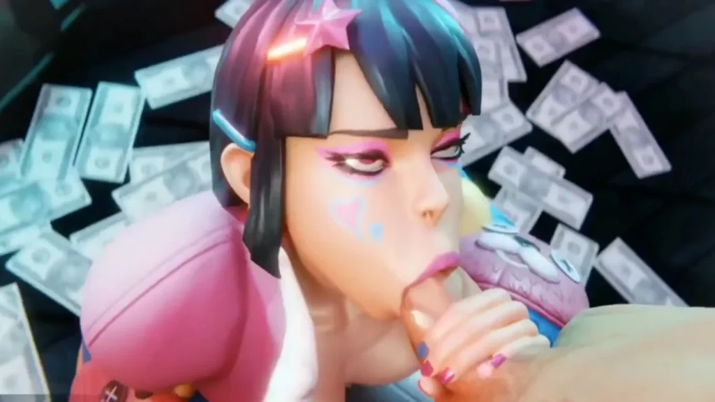 Dali Rough Balls Deep Deepthroa – 3D Hentai Short