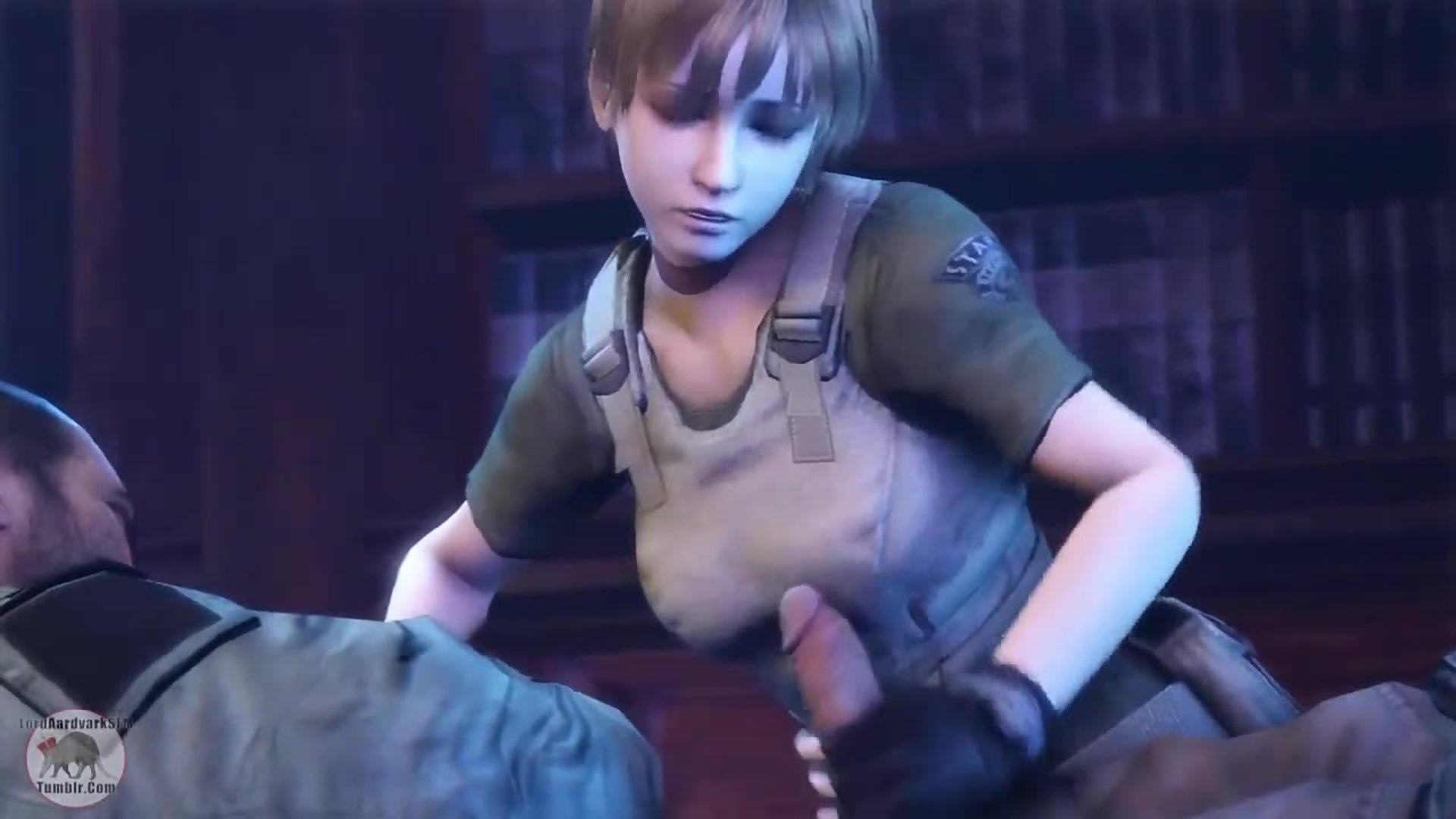 Doctor Feelgood – Rebecca Chambers treats her patient to a 3D handjob and cowgirl fuck