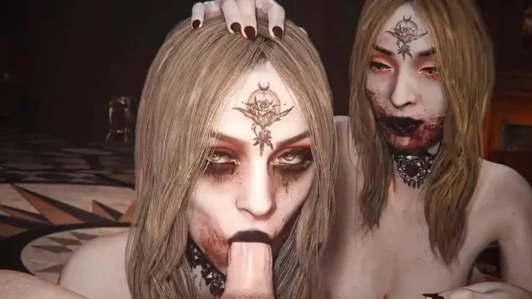 ela Dimitrescu & Cassandra Dimitrescu Dimitrescu – 3D Hentai Short