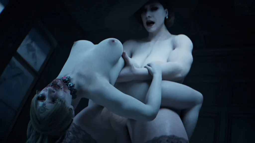 ela Dimitrescu & Lady Dimitrescu Futa Alcina Using – 3D Hentai Short