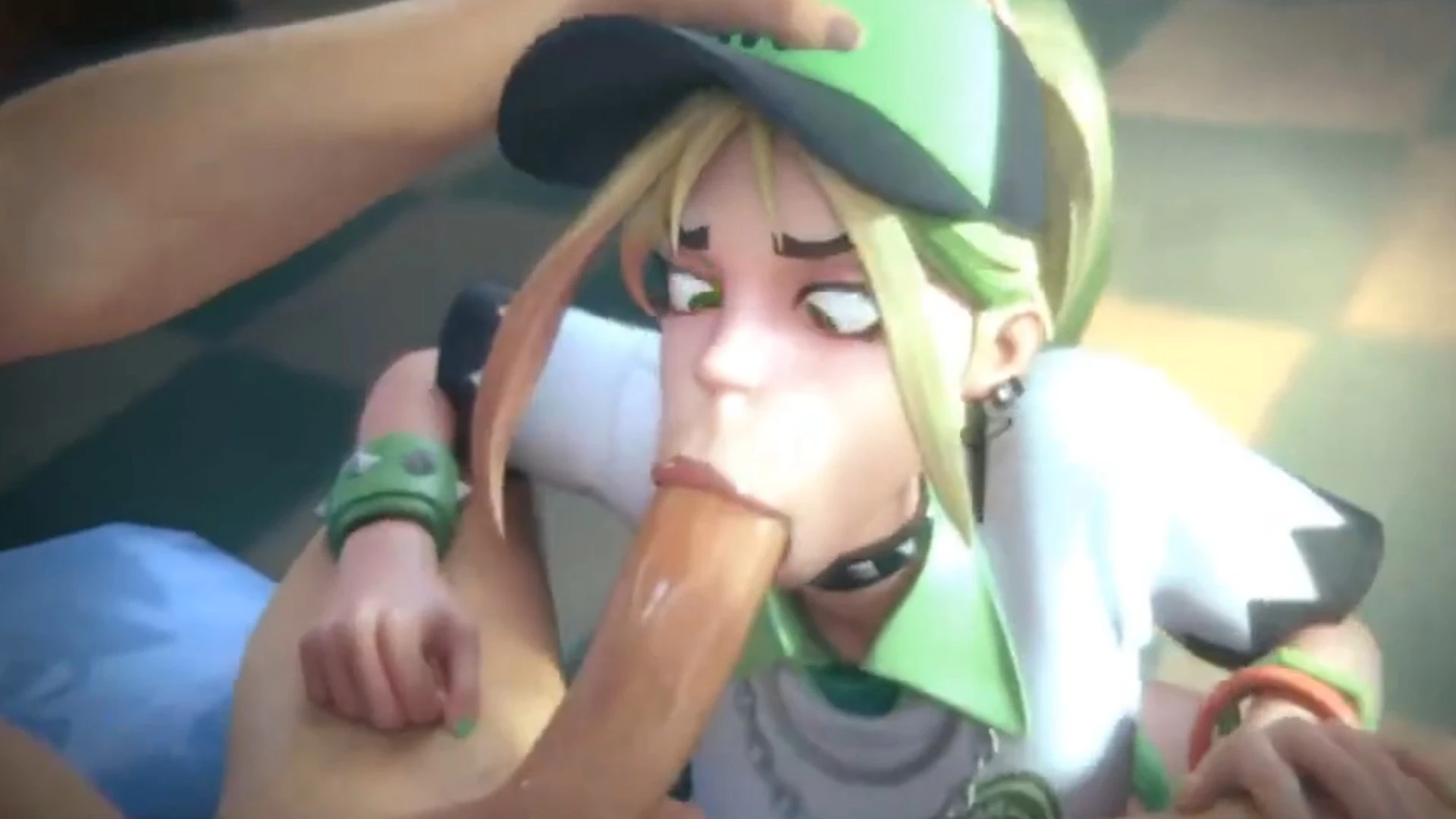 Helsie Almost Choked on ThroatPie oral – 3D Hentai Short