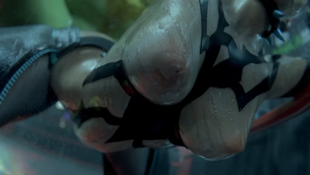 Juri Han Juri Stomach Bulge Still Asking Blanka – 3D Hentai Short