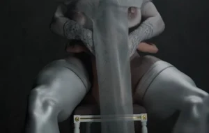 Lady Dimitrescu Giantess Riding Cock cowgirl positio – 3D Hentai Short