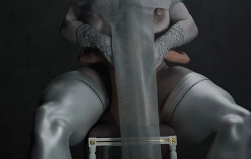 Lady Dimitrescu Giantess Riding Cock cowgirl positio – 3D Hentai Short
