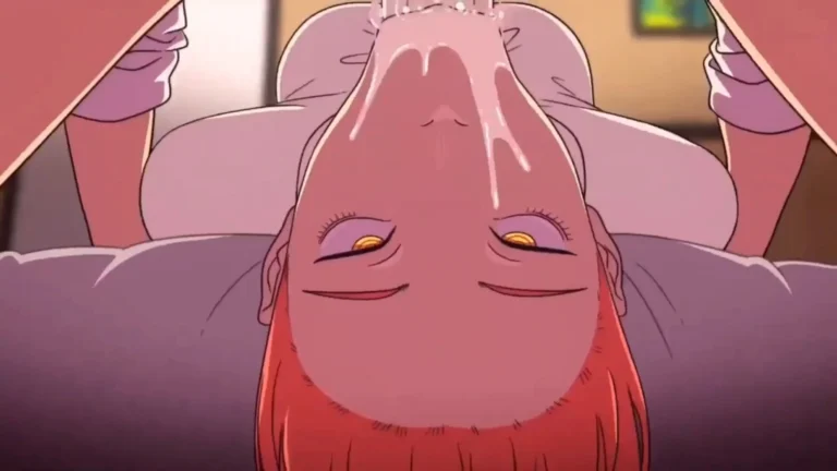 Makima Upside down Throatfuck oral – 3D Hentai Short