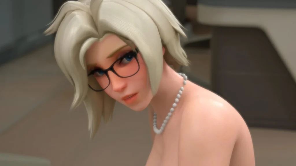 Mercy ‘s Reward blowjob creampie – 3D Hentai Short