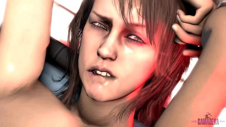 Metal Futa Solid – Quiet gets her face fucked while in restraints by futanari