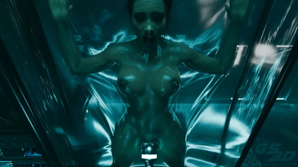 Panam Palmer Panam Vacuum Bed Asphyxiation BreathPlay – 3D Hentai Short