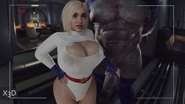 Power Girl X Darkseid – Only kryptonian pussy can take Darkseid’s big cock