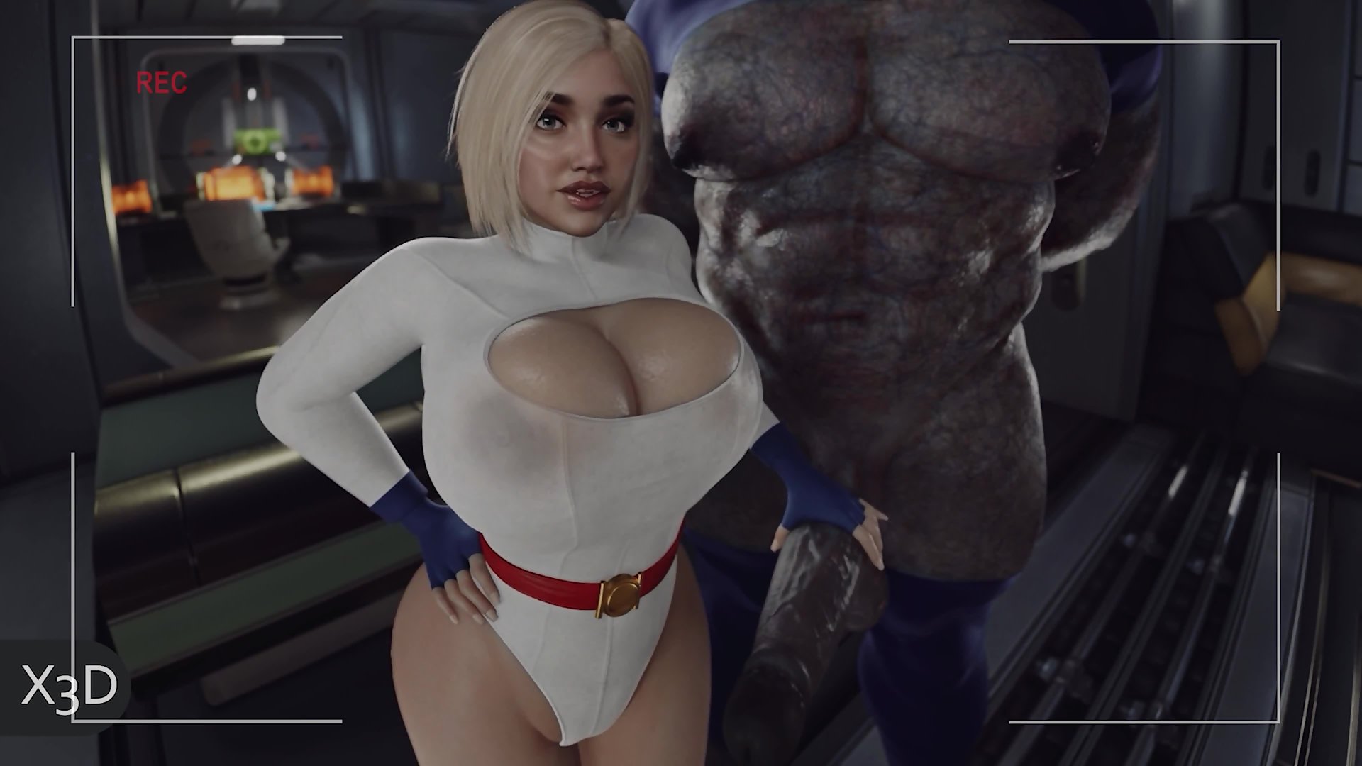 Power Girl X Darkseid – Only kryptonian pussy can take Darkseid’s big cock