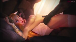 Princess Zelda 3d hardcore sex compilation