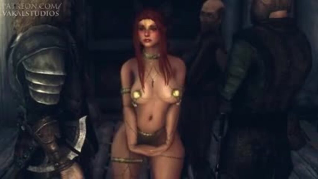 Redhead Tavern Girl Dances Slutty For Money - 3D Animation cover