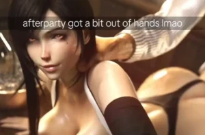 Tifa Lockhart Tifa Fucking Hard From Behind – 3D Hentai Short