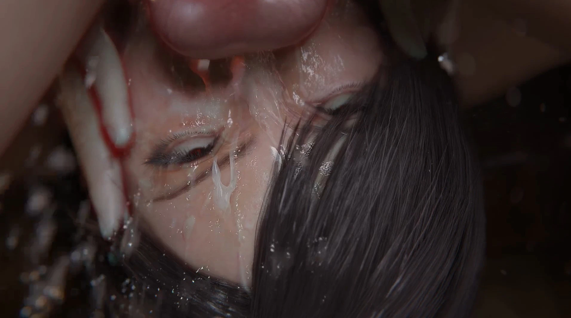 Tifa Lockhart Tifa Throat Destroed Rough Fuck – 3D Hentai Short