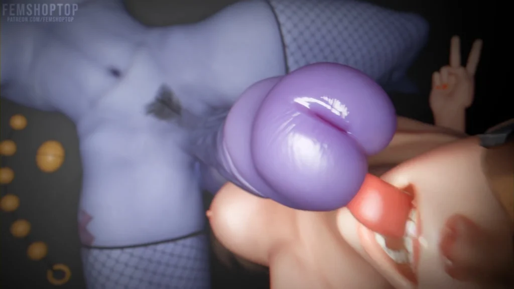 Tracer & Widowmaker Fucking Futa Widow With Strap o – 3D Hentai Short
