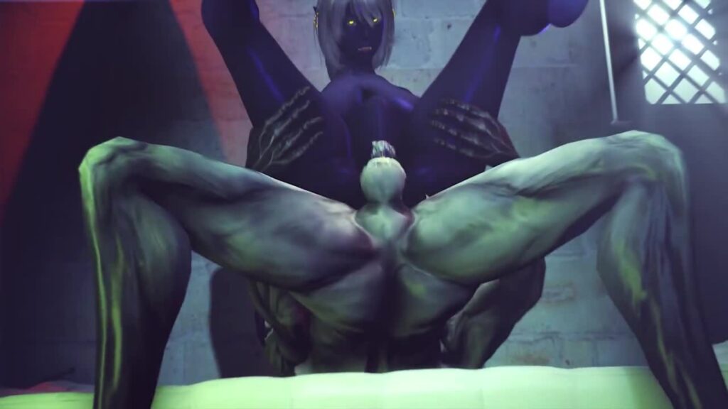 Uncontrolled Experiment ~THICC Queen Nualia rides on a hard cock cover