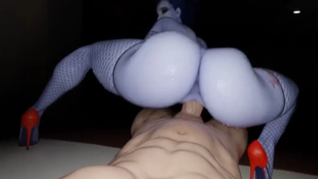Widowmaker Cant Get Enough of That Big White Cock – 3D Hentai Short