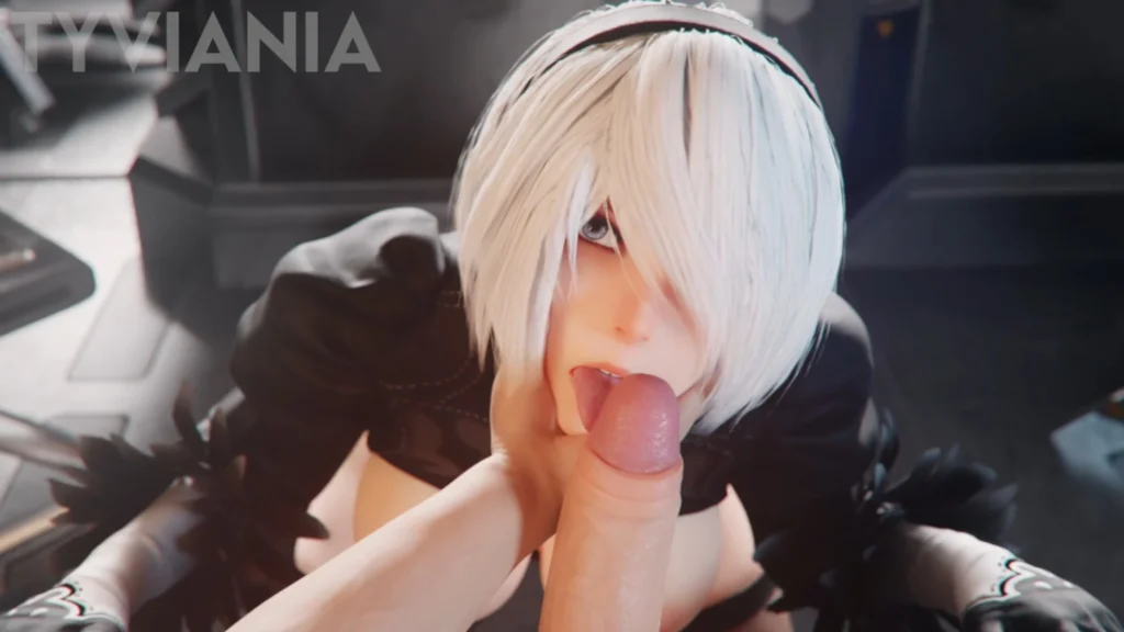 Yorha 2b 2B Boring Se sex pov – 3D Hentai Short