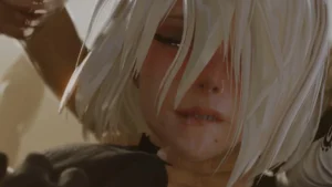 Yorha 2b 2b Enjoying Hard Anal Fuck Huge Cock – 3D Hentai Short