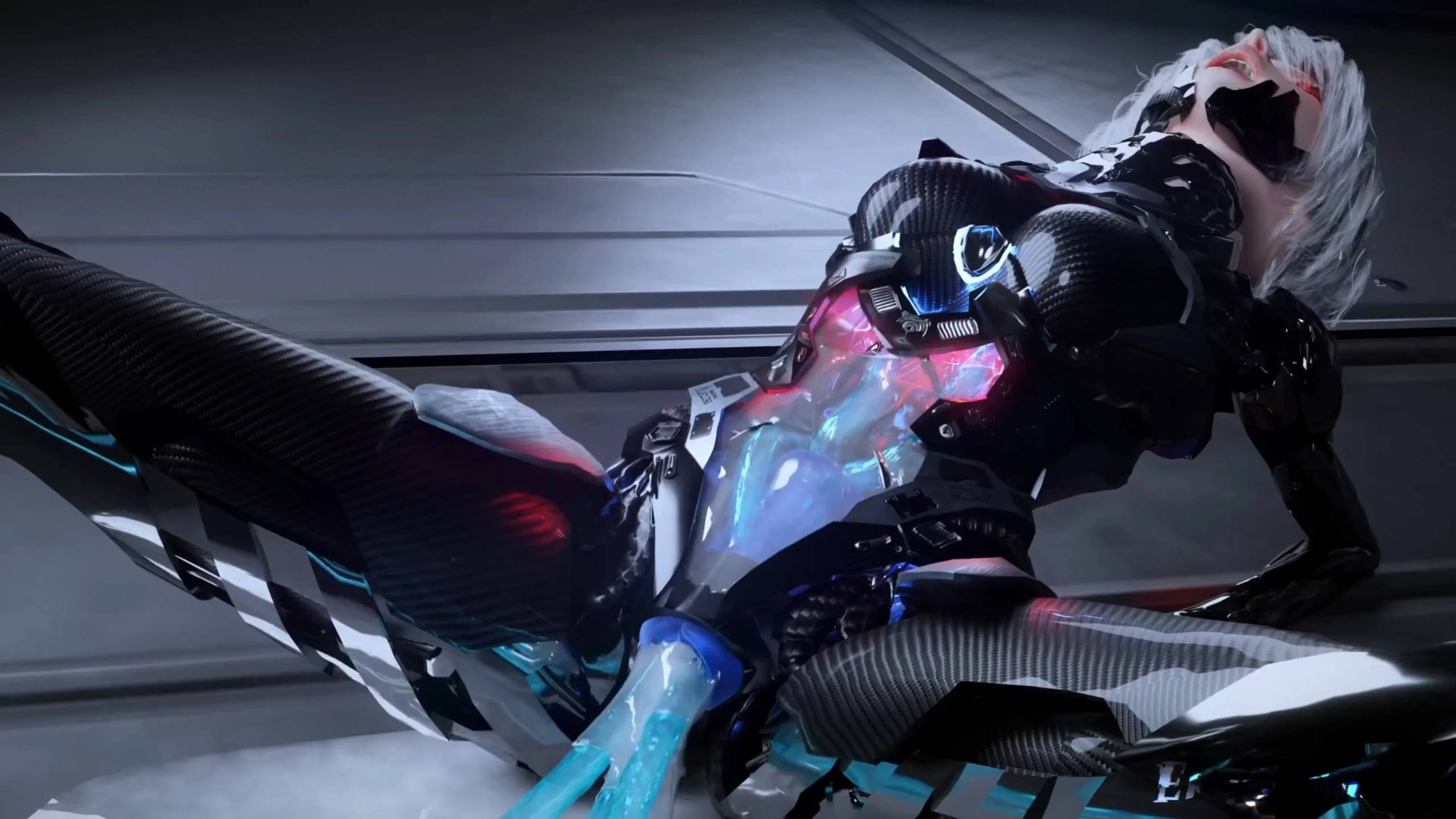 Yorha 2b 2B Mind Breaking Tentacle Masturbatio – 3D Hentai Short