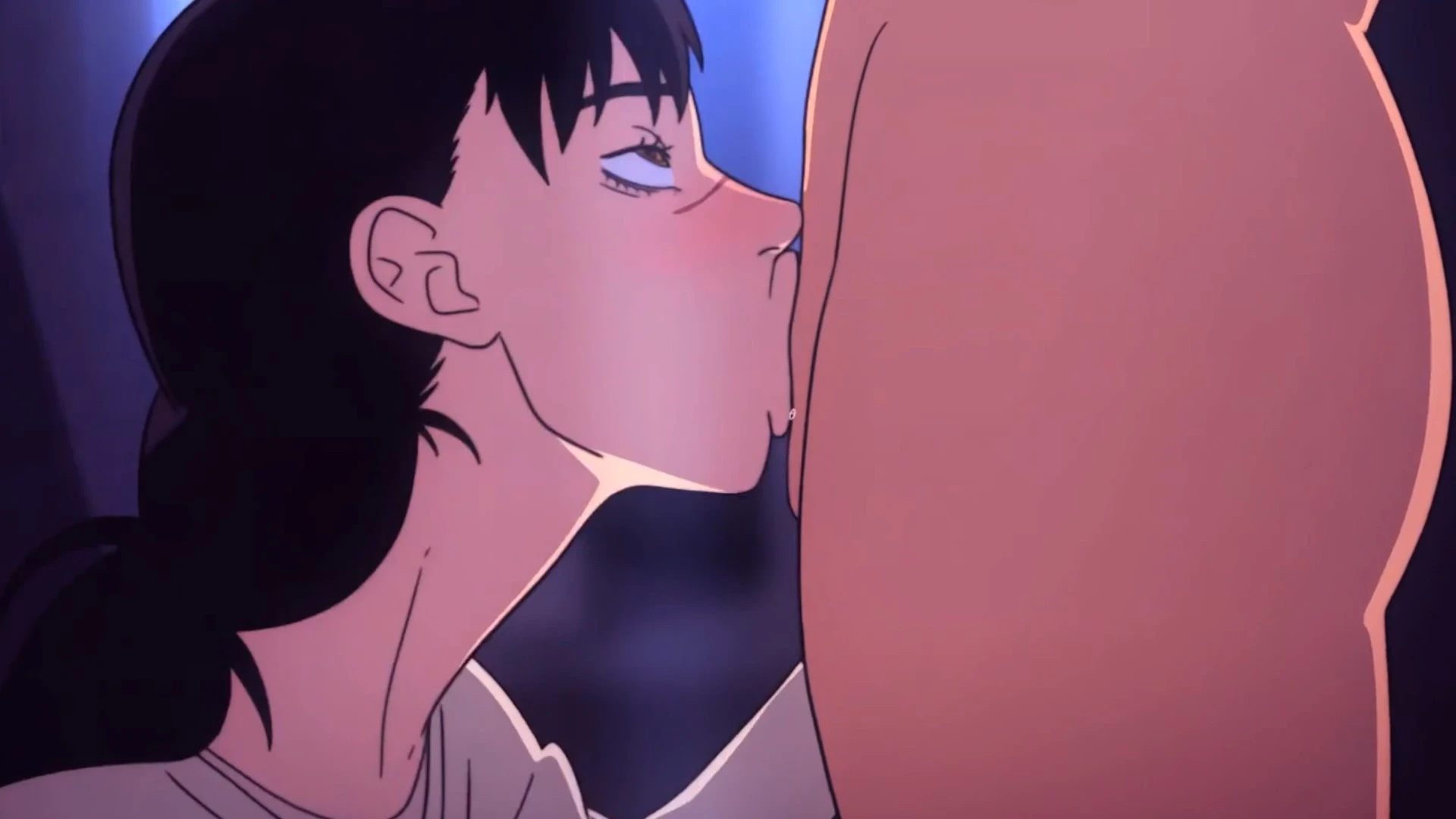 Yoru Sucking Denji Dry Blowjob – 3D Hentai Short