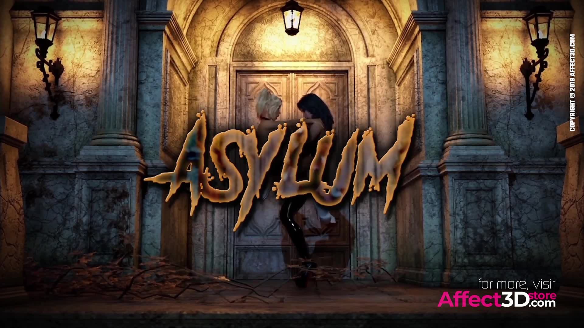 Asylum Preview – Busty blonde fucked by domineering dickgirl