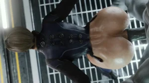 Jill Valentine & Mr X Mr. X Destroying Anal Anal Grip – 3D Hentai Short