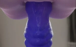 Mei Sitting On Her New Favourite Monster Dildo – 3D Hentai Short