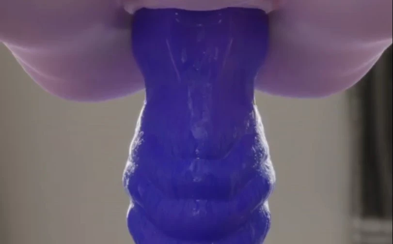 Mei Sitting On Her New Favourite Monster Dildo – 3D Hentai Short