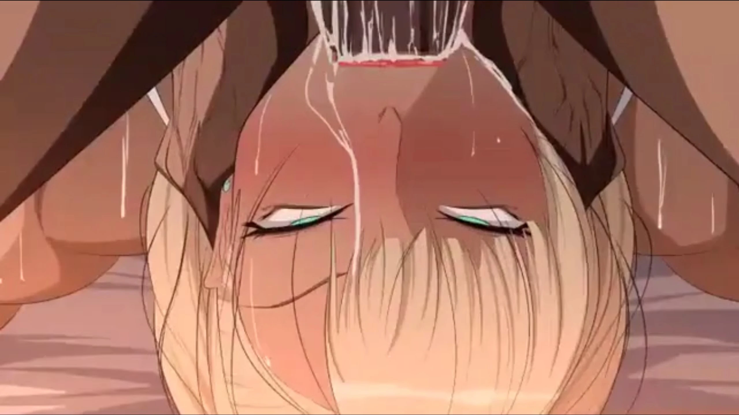 Unknown MILF Slut Masturbating While Face Fucking – 3D Hentai Short