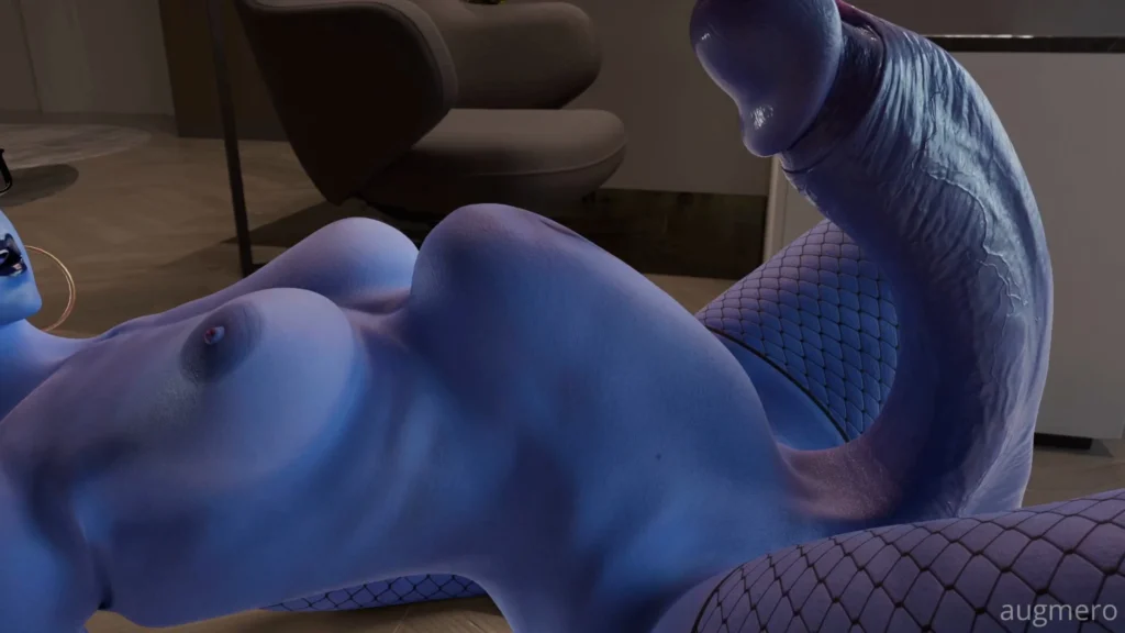 Widowmaker Anal Slut Destroying Her Ass Non stop – 3D Hentai Short