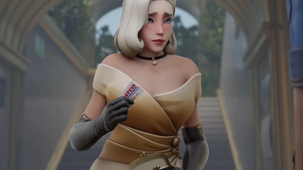 Mercy Lady Loves Paying in “Other Way” – 3D Hentai Short