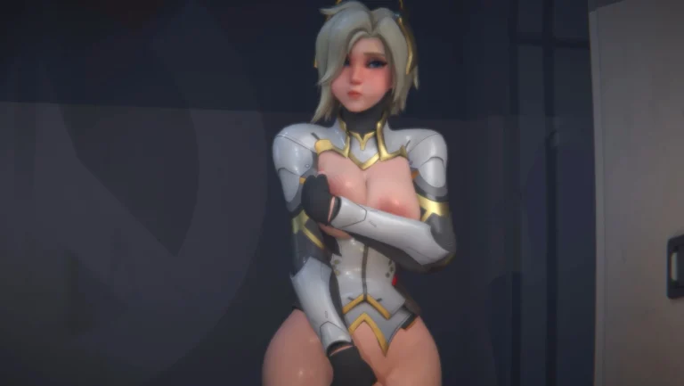 Mercy & Tracer And Wont Stop Fucking Enemy Soldie – 3D Hentai