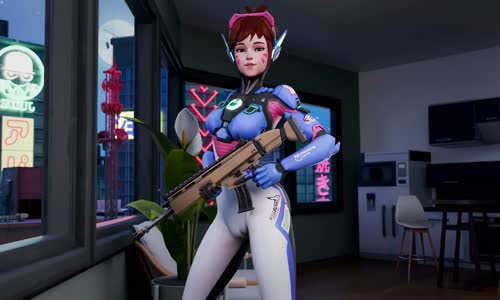 Hot Cyber Fuck With D.Va