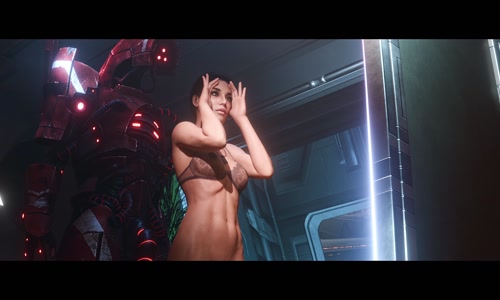 Ashley Williams x Geth Prime