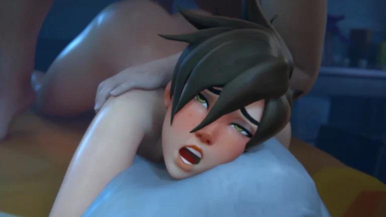 Tracer Learned Mercy’s Secre Tags Big Tits – 3D Hentai Short