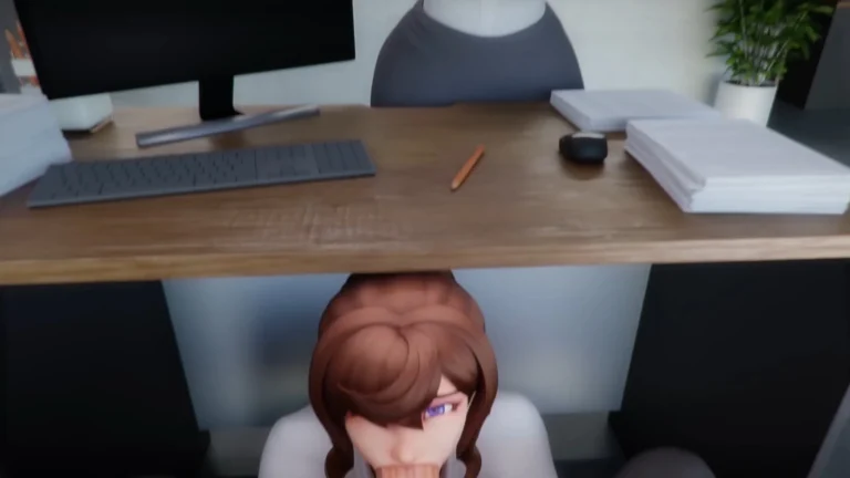 Widowmaker Fucking Slutty Secretaries And Juno – 3D Hentai Short