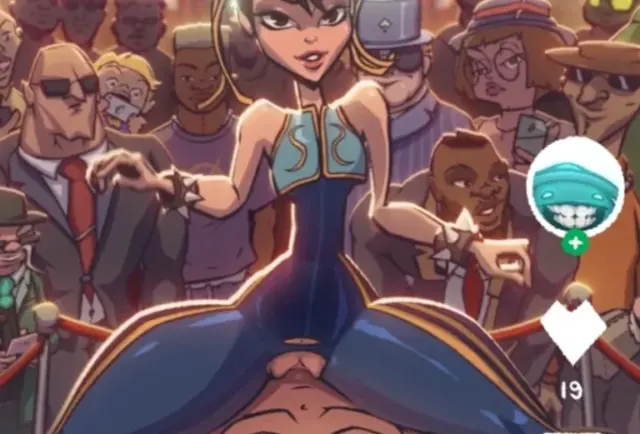 Chun li Cock Milking 2D Tags – 3D Hentai Short