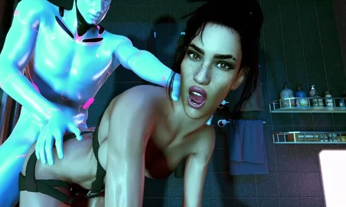 Sci-Fi Sex With Android