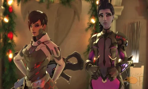 Sombra and Widow Talon’s Christmas Meeting (Gone Bad!)